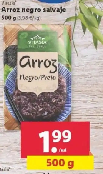 Lidl Arroz negro salvaje oferta