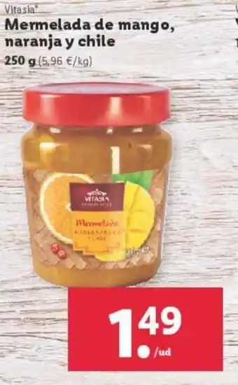 Lidl Mermelada de mango, naranja y chile oferta