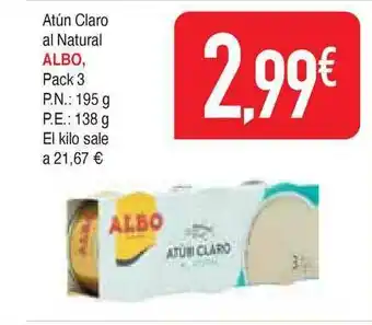 Masymas Albo Atún Al Natural oferta
