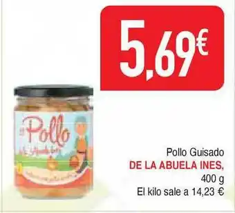 Masymas De La Abuela Ines Pollo Guisado 400g oferta