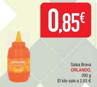 Masymas Orlando Salsa Brava 290g oferta