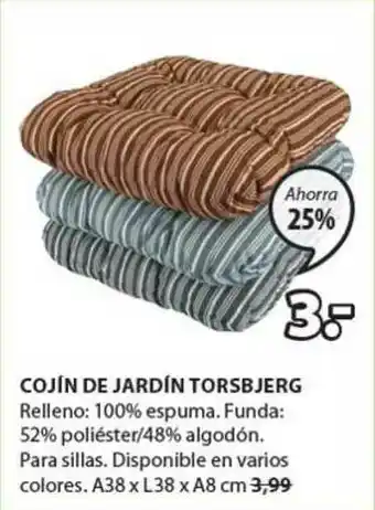 JYSK Cojín De Jardín Torsbjerg oferta