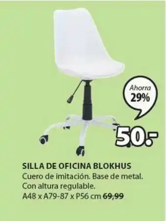 JYSK Silla De Oficina Blokhus oferta