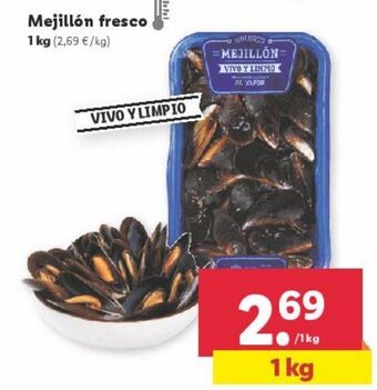 Lidl Mejillones oferta