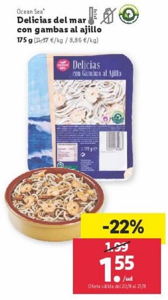Lidl Angulas ocean sea oferta