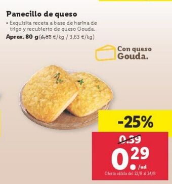 Lidl Panecillos oferta