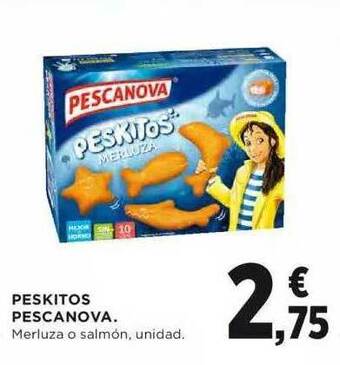 Hipercor Peskitos Pescanova oferta