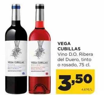 Alimerka Vega cubillas vino d.o. ribera del duero tinto o rosado oferta