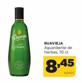 Alimerka Ruavieja aguardiente de hierbas oferta