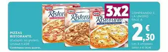 Hipercor 3x2 Pizzas Ristorante oferta