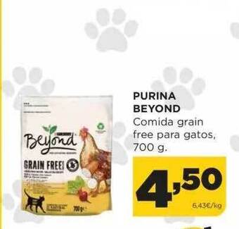 Alimerka Purina beyond comida grain free para gatos oferta