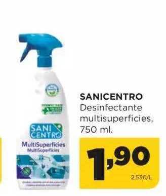 Alimerka Sanicentro desinfectante multisuperficies oferta