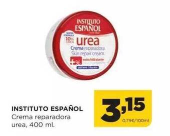 Alimerka Instituto español crema reparadora urea oferta