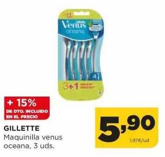 Alimerka Gillette maquinilla venus oceana oferta