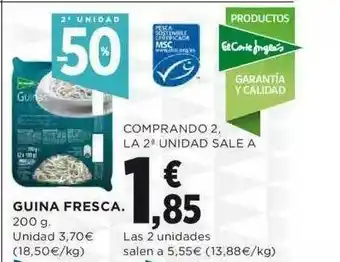 Hipercor Guina Fresca 200g oferta