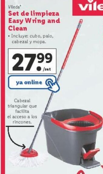 Lidl Set de limpieza easy wring and clean oferta