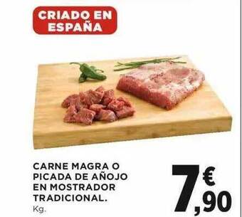 Hipercor Carne Magra O Picada De Añojo En Mostrador Tradicional oferta