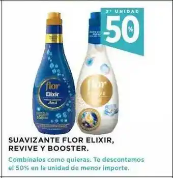 Hipercor Suavizante Flor Elixir Revive Y Booster oferta