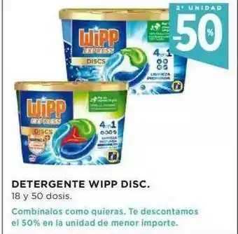 Hipercor Detergente Wipp Disc oferta