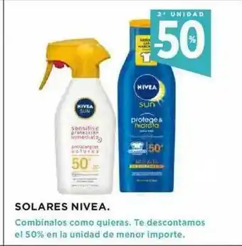 Hipercor Solares Nivea oferta
