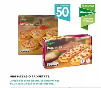 Hipercor Mini Pizzas O Baguettes oferta