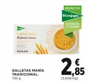 Hipercor Galletas María Tradicional 730g oferta