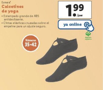 Lidl Calcetines de yoga oferta