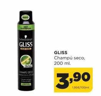 Alimerka Gliss champú seco oferta