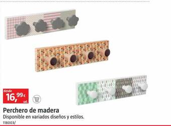 Bauhaus Perchero de madera oferta