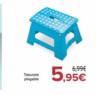 Carrefour Taburete plegable oferta