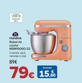 Carrefour Mandine robot de cocina msm10000-22 oferta