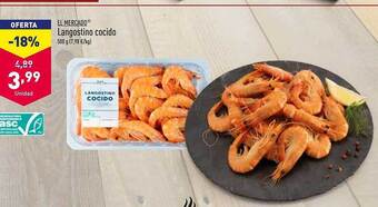 ALDI Langostino cocido oferta
