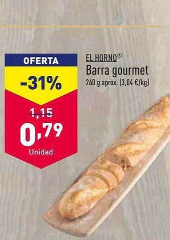ALDI Barra gourmet oferta