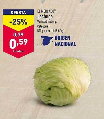 ALDI Lechuga oferta