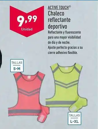 ALDI Chaleco reflectante deportivo oferta