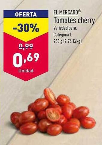 ALDI Tomates cherry oferta