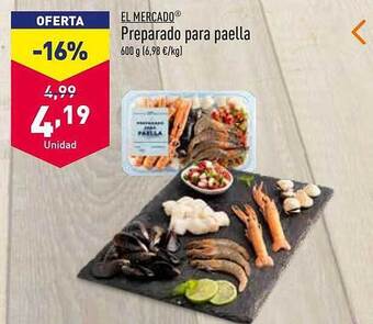 ALDI Preparado para paella oferta