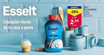 ALDI Gel lavavajillas oferta