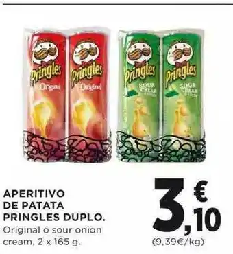 Aperitivo De Patata Pringles Duplo