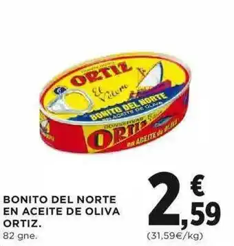 Hipercor Bonito Del Norte En Aceite De Oliva Ortiz 82gne oferta