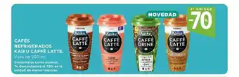 Hipercor Cafés Refrigerados Kaiku Caffè Latte oferta