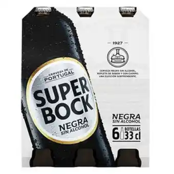 Plenus Supermercados Cerveza negra sin alcohol bot. p6x33cl oferta