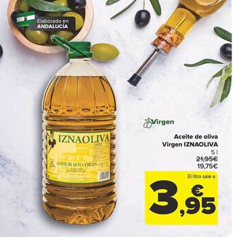 Carrefour Aceite de oliva virgen iznaoliva oferta
