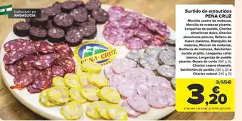 Carrefour Surtido de embutidos peña cruz oferta