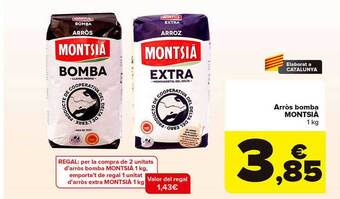 Carrefour Arrós bomba montsià oferta