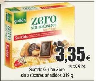 FROIZ Surtido gullón zero sin azúcares añadidos oferta