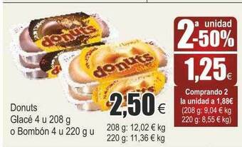 FROIZ Donuts glacé o bombón oferta