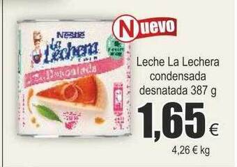 FROIZ Leche la lechera condensada desnatada oferta