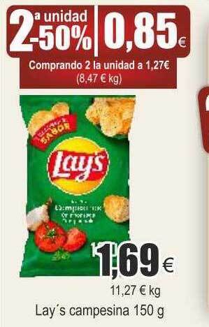 FROIZ Lay's campesina oferta