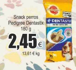 FROIZ Snack perros pedigree dentastix oferta